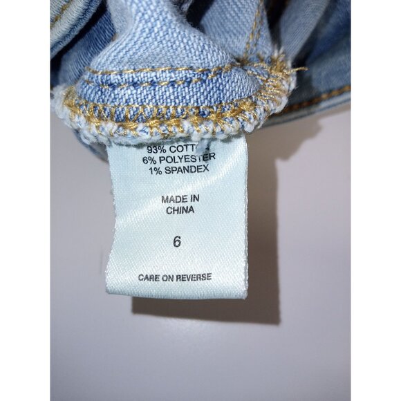 SoHo Jeans Women's Light Blue High-Waisted ankle legging cuffed jeans 6 - Picture 5 of 6